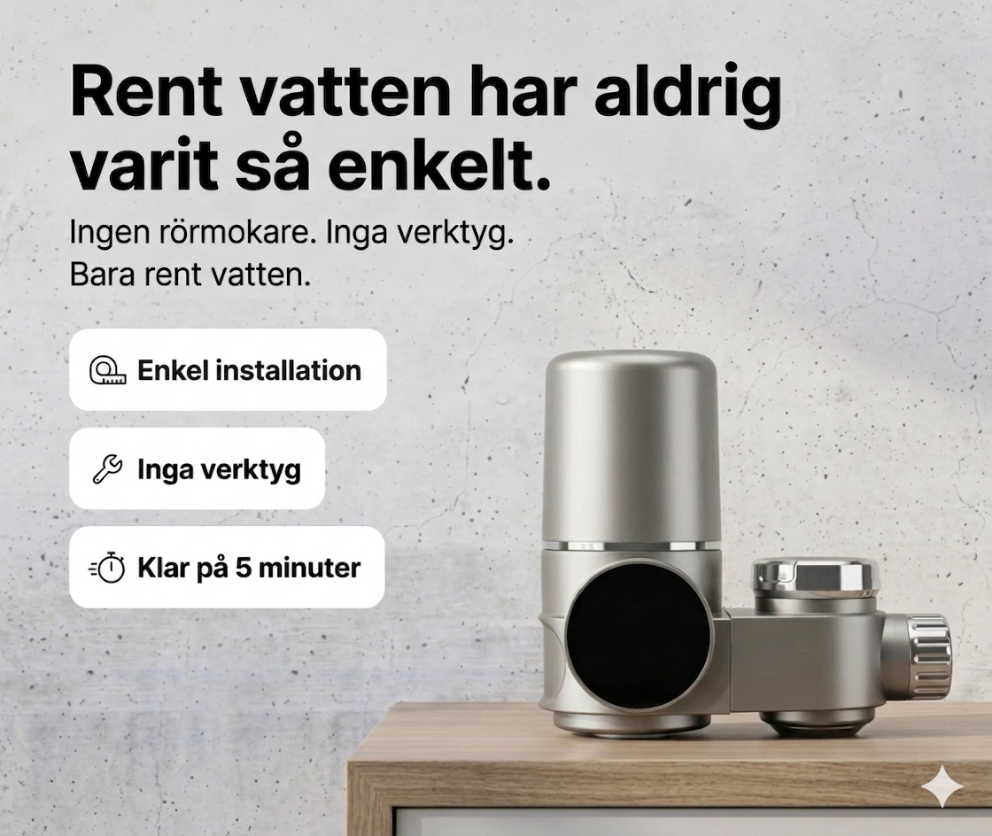 NorthTap™ - Renare, fräschare & hälsosammare kranvatten