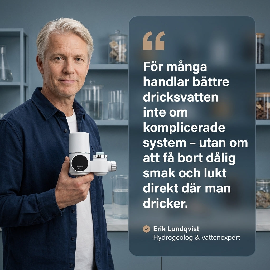 NorthTap™ - Renare, fräschare & hälsosammare kranvatten