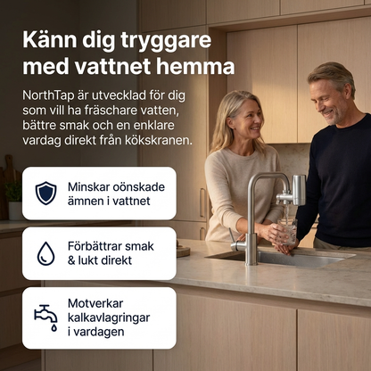 NorthTap™ - Renare, fräschare & hälsosammare kranvatten